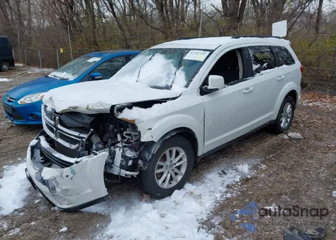 2014 Dodge Journey Sxt from USA, damaged, VIN 3C4PDCBG1ET126859